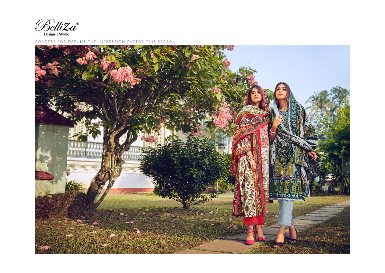 Naira Vol 24 By Belliza Pure Cotton Dress Material Catalog